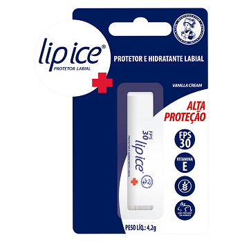 Rohto lip ice Protetor e Hidratante Labial FPS30 4g